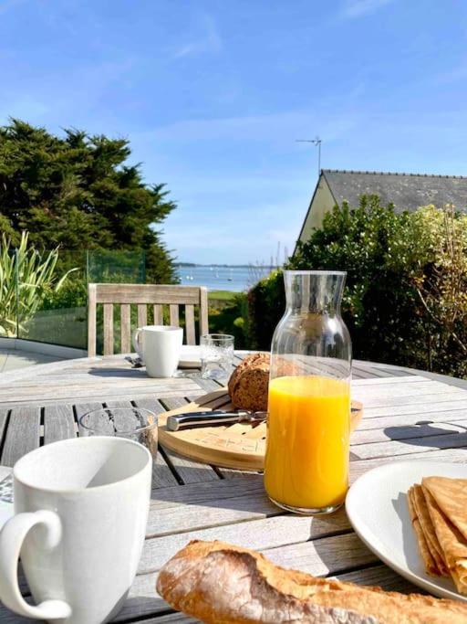 Ty Limicoles, Villa Avec Vue Sur Golfe Du Morbihan Locmariaquer Exterior photo