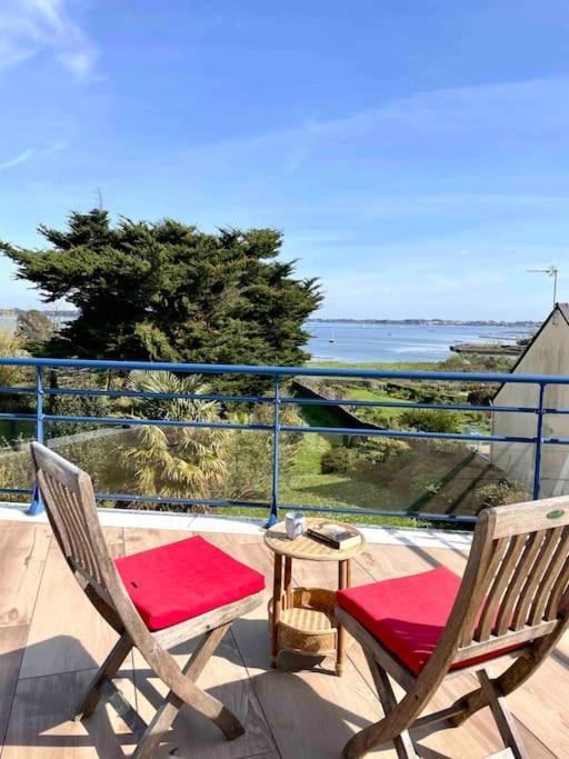 Ty Limicoles, Villa Avec Vue Sur Golfe Du Morbihan Locmariaquer Exterior photo